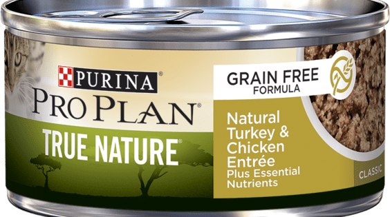 Purina Pro Plan True Nature Grain Free Formula Turkey Chicken Entree Classic Cat Food Review